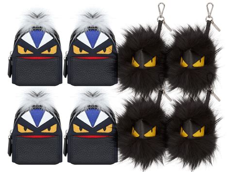 fendi monster keychain ebay